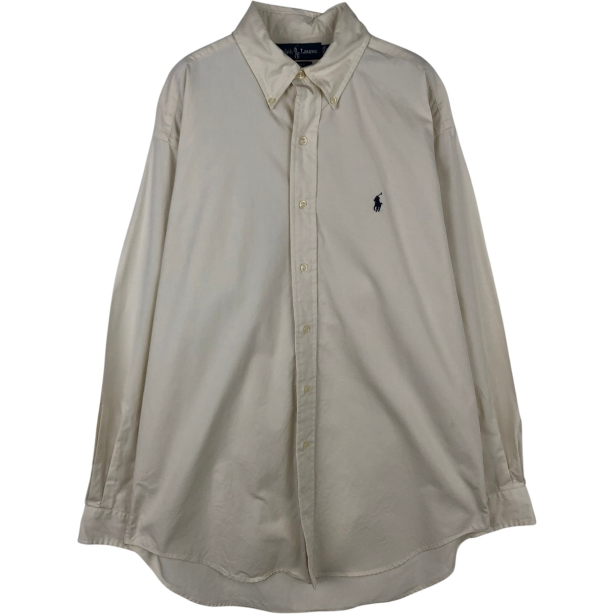 古着 ラルフローレン Ralph Lauren BLAKE 長袖 ボタンダウンシャツ メンズM相当/eaa477497