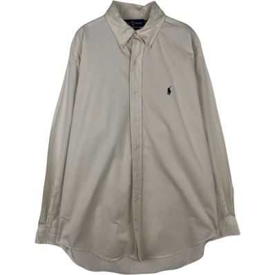 古着 ラルフローレン Ralph Lauren BLAKE 長袖 ボタンダウンシャツ メンズM相当/eaa477497