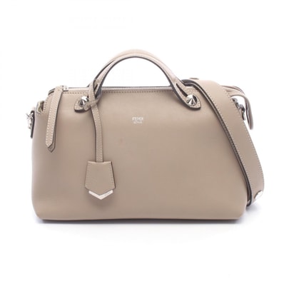 フェンディ FENDI BY THE WAY MEDIUM バイザウェイ ミディアム 2WAY ハンドバッグ バッグ レザー レディース ベージュ系 8BL124-1D5 【中古】