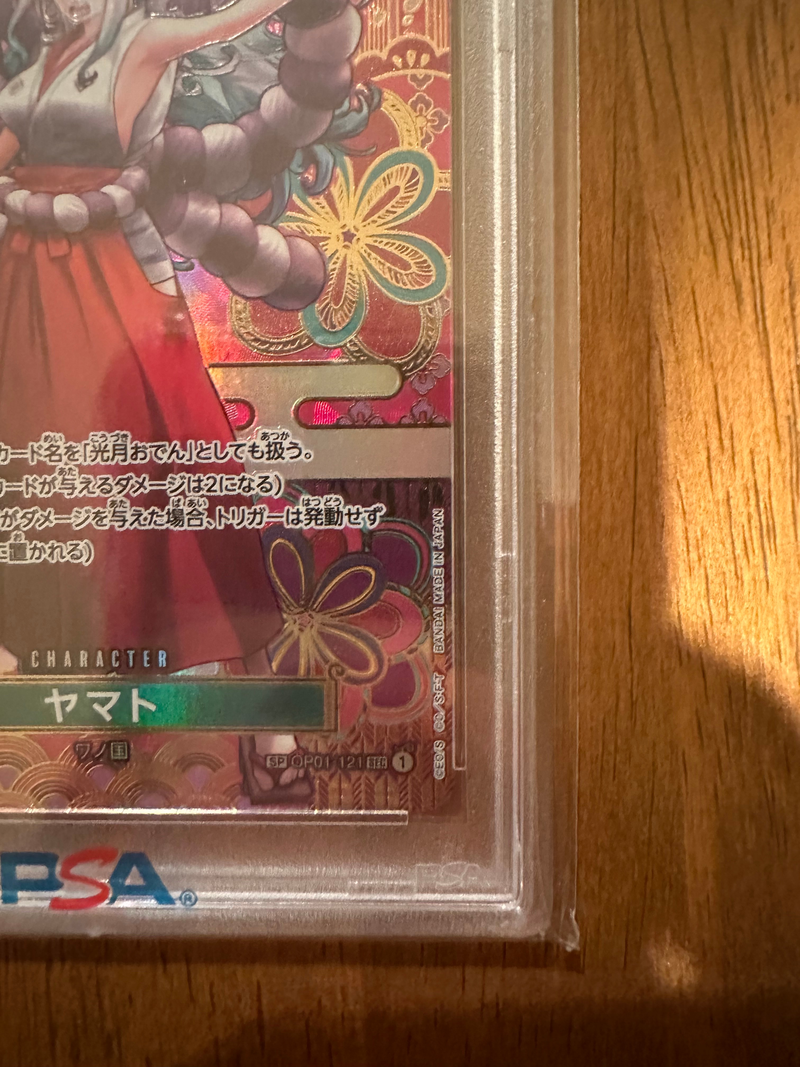 PSA 10]Yamato SEC-SPC [OP01-121] (Booster Pack Awakening of the