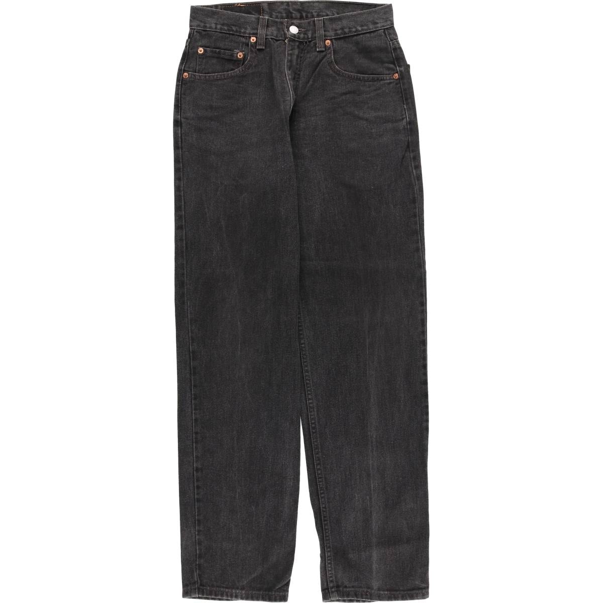 古着 00年代 リーバイス Levi's 00550-0260 RELAXED FIT ブラックデニム テーパードデニムパンツ メンズw29相当/eaa482487
