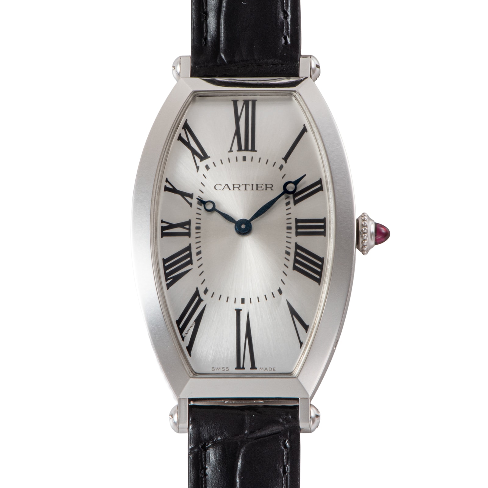 Cartier カルティエ プリヴェコレクション トノーLM WGTN0005 Pt950 プラチナケース 限定100本 Pt950【中古】