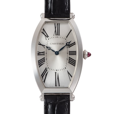 Cartier カルティエ プリヴェコレクション トノーLM WGTN0005 Pt950 プラチナケース 限定100本 Pt950【中古】