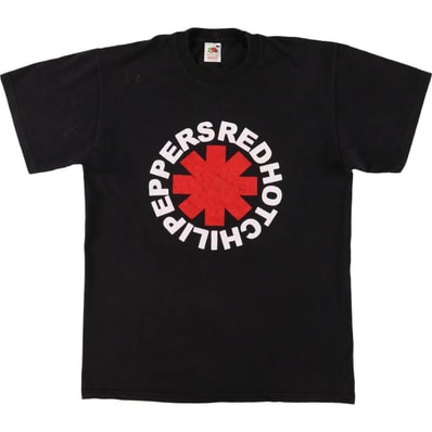 古着 フルーツオブザルーム FRUIT OF THE LOOM RED HOT CHILI PEPPERS レッドホットチリペッパーズ バンドTシャツ バンT メンズM相当/eaa576659