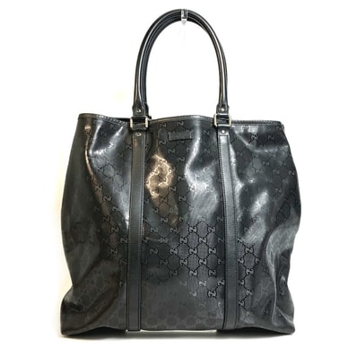 グッチ GUCCI 223668 GGインプリメ 総柄 ロゴ カバン ハンドバッグ トートバッグ GGインプリメ ブラック