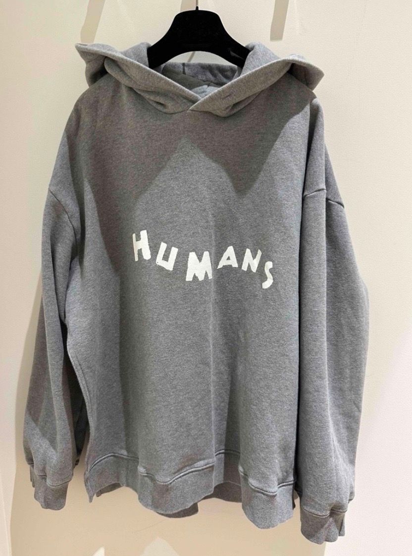 MM6 パーカー　HUMANS LOGO 