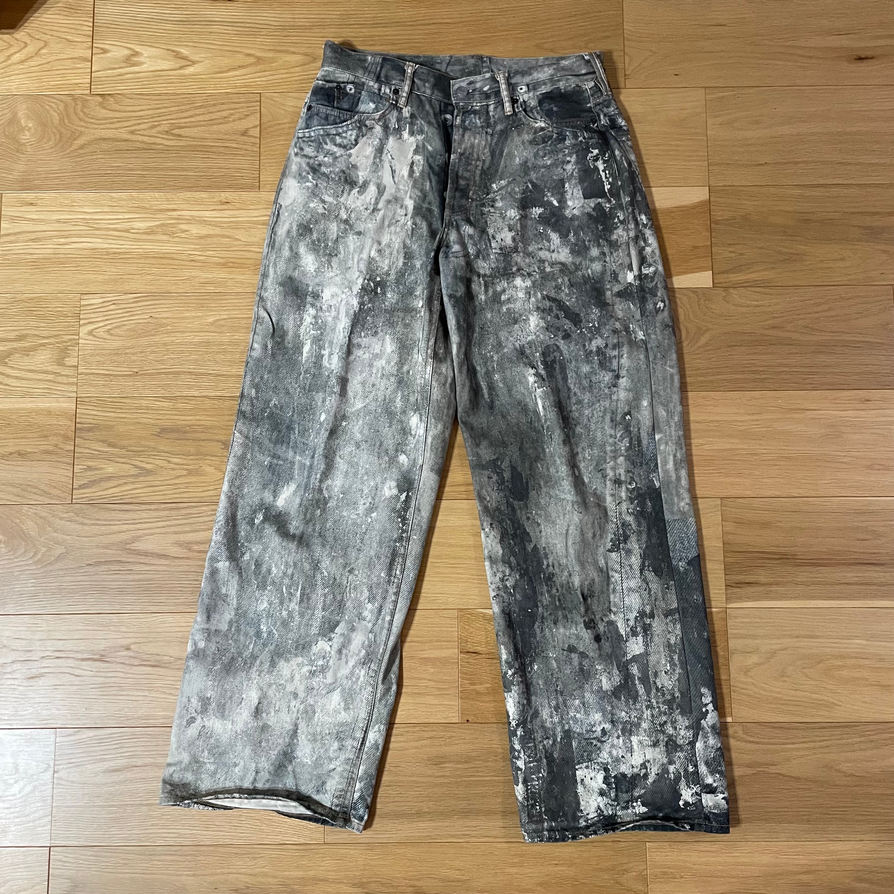 Acne Studios Loose Fit Trousers 1981M "Cold Grey"