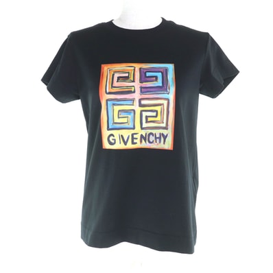 極美品 ジバンシィ 半袖Tシャツ ブラック XS BW707Y3Z96