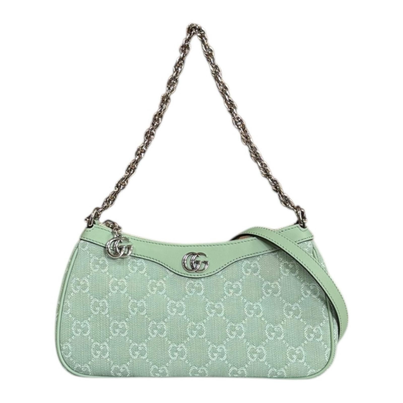 グッチ スモールショルダーバッグ オフィディア ショルダーバッグ 784753 グリーン レディース GUCCI 中古