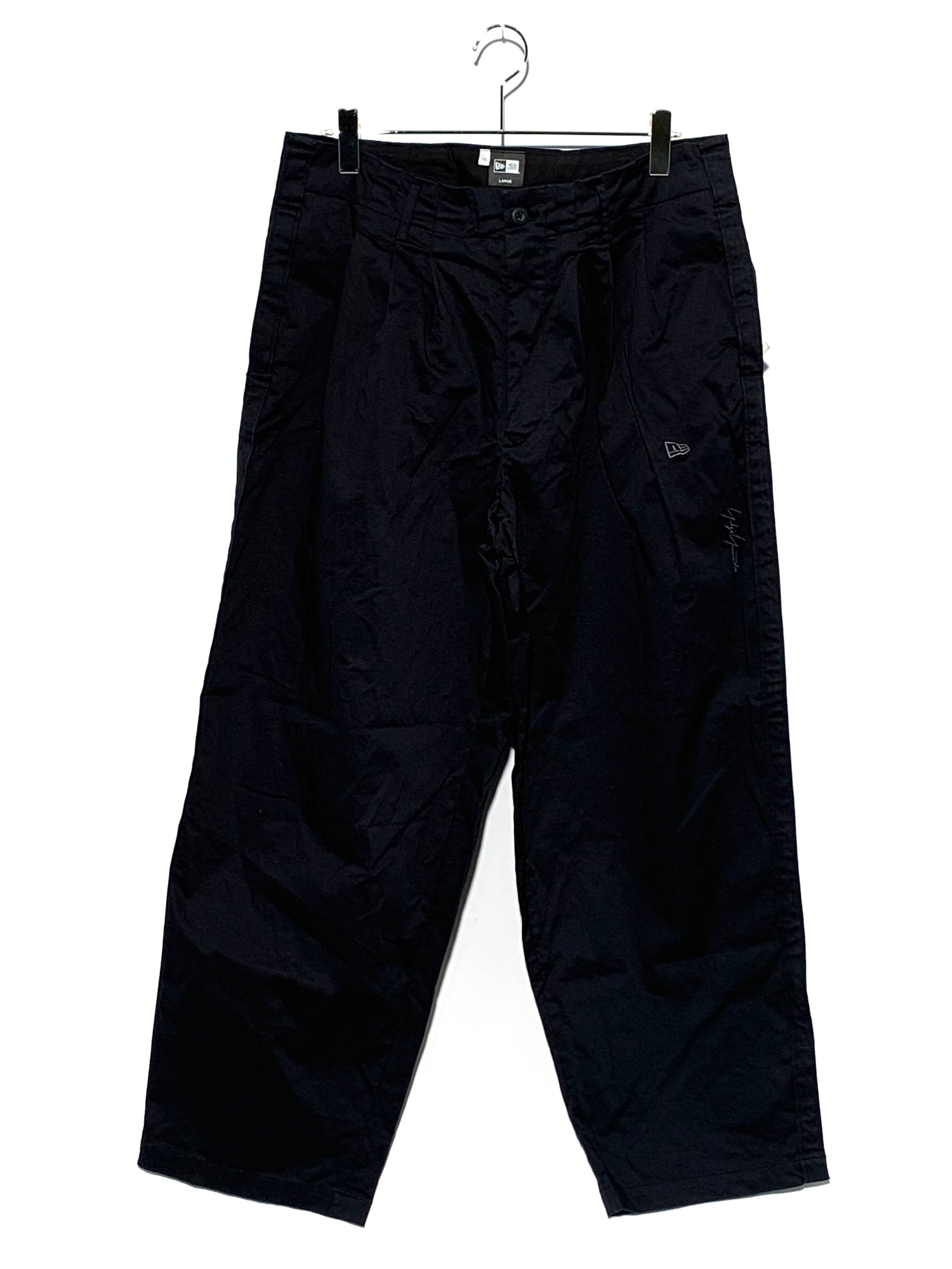 Yohji Yamamoto POUR HOMME New Era N.E.C/STRETCH NE Side Tape Pants Black