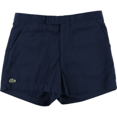 古着 70年代 ラコステ LACOSTE IZOD チノショーツ ショートパンツ レディースXL(w33)相当 ヴィンテージ/eaa580625