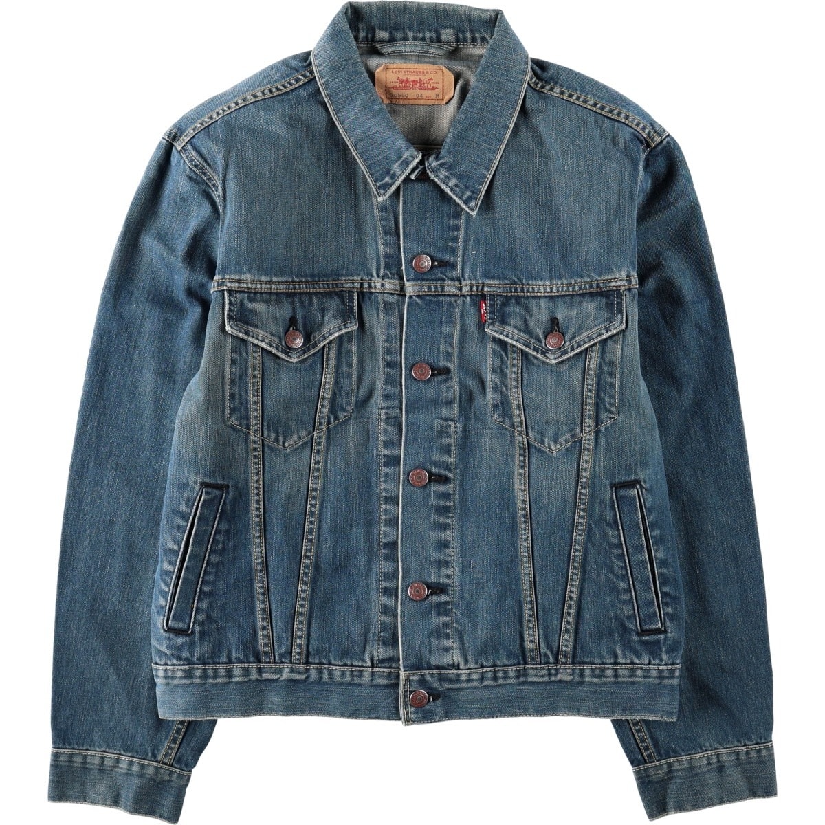古着 00年代 リーバイス Levi's 70550-0439 ユーロモデル デニムジャケット Gジャン メンズM相当/eaa670795