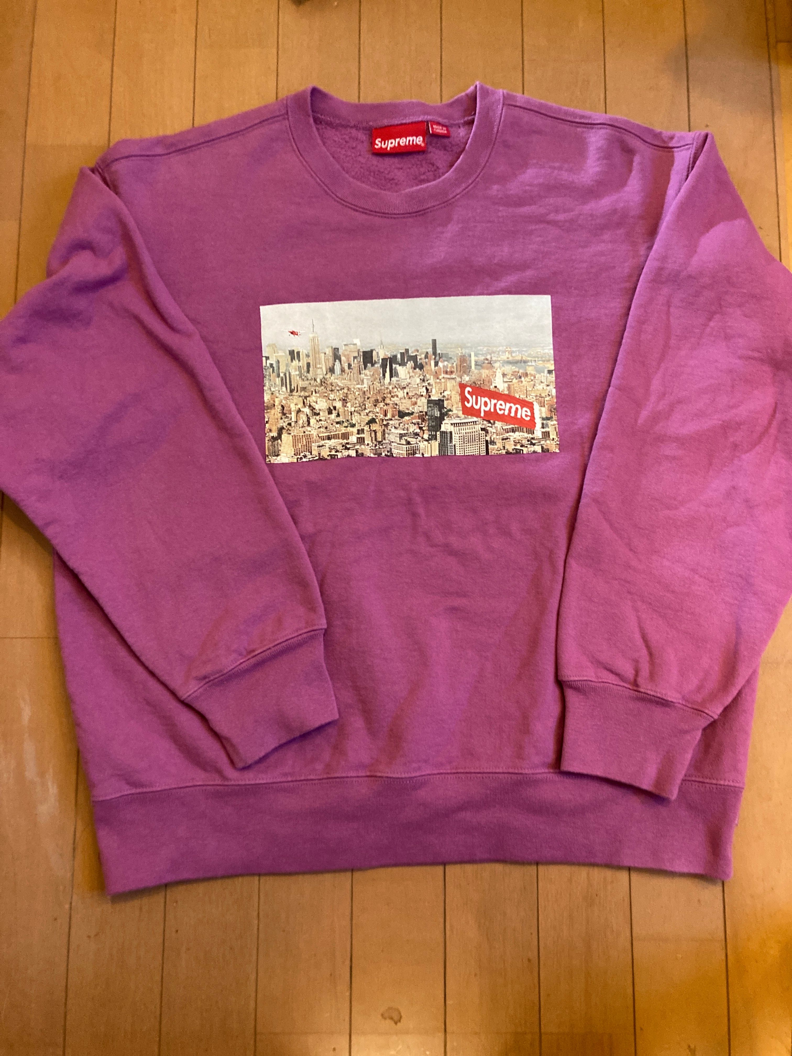 Supreme Aerial Crewneck "Pink"