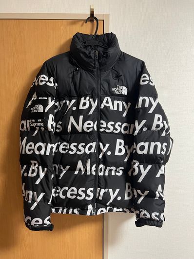 Supreme x The North Face By Any Means Nuptse Jacket "Black"