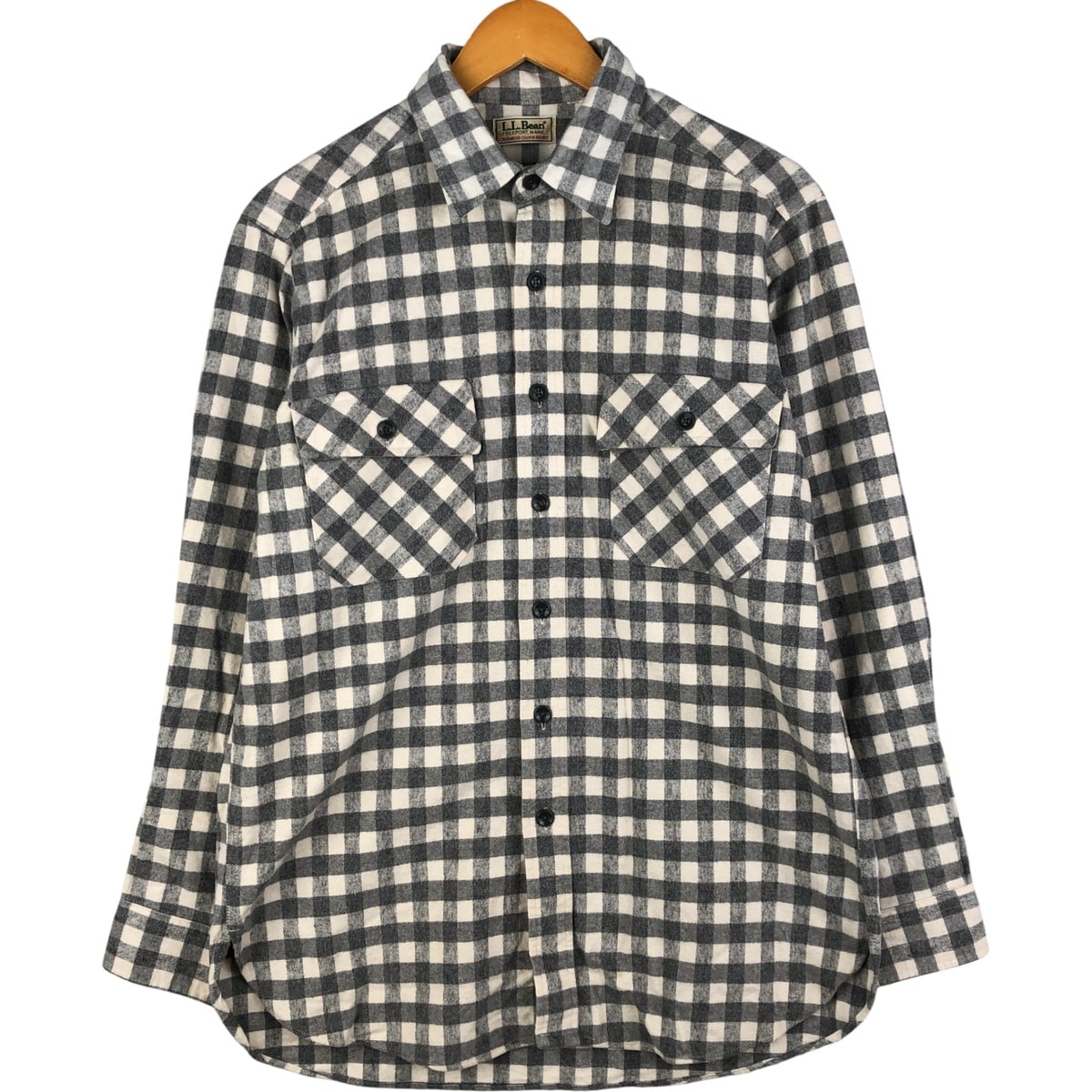 古着 90年代 エルエルビーン L.L.Bean 長袖 フランネルチェックシャツ メンズL相当 ヴィンテージ/eaa480678