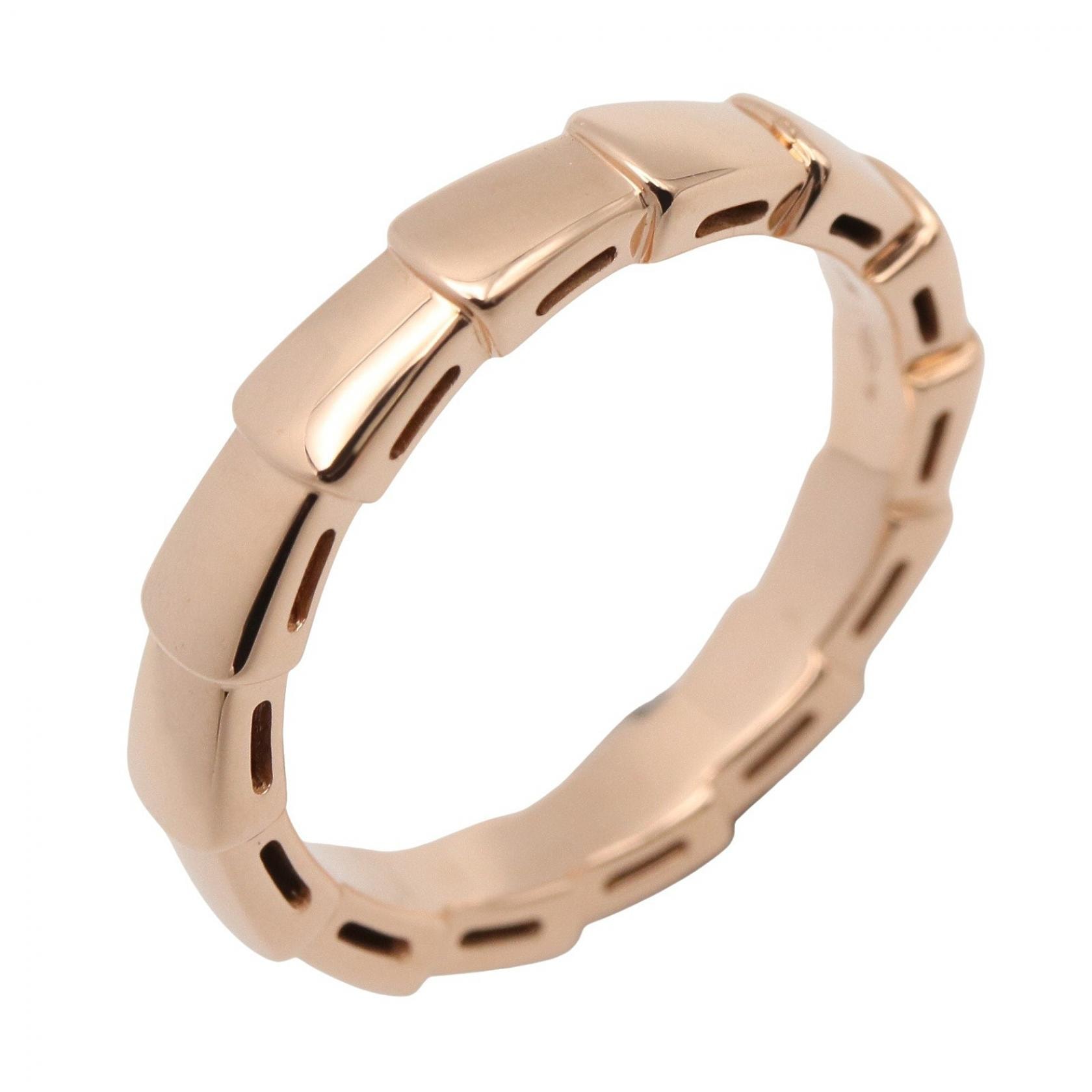 ブルガリ BVLGARI セルペンティ ヴァイパー リング リング・指輪 ジュエリー K18PG(ピンクゴールド) メンズ レディース ゴールド系 349643 【中古】