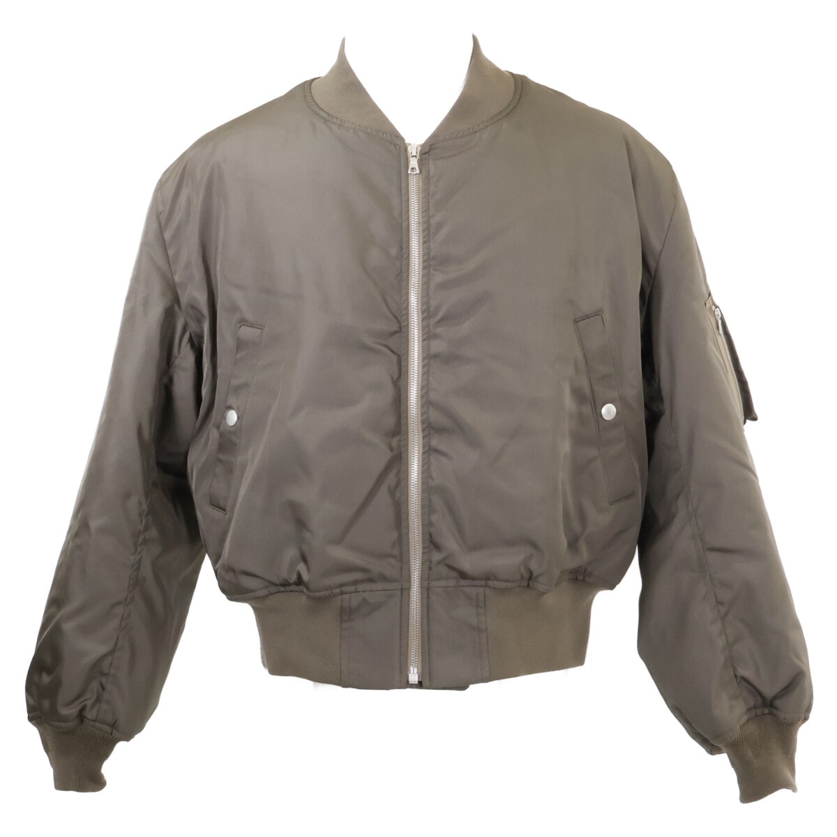 オーラリー 【新品同様】A26SB01AR HIGH DENSITY SILK FLIGHT BLOUSON フライトジャケット 4