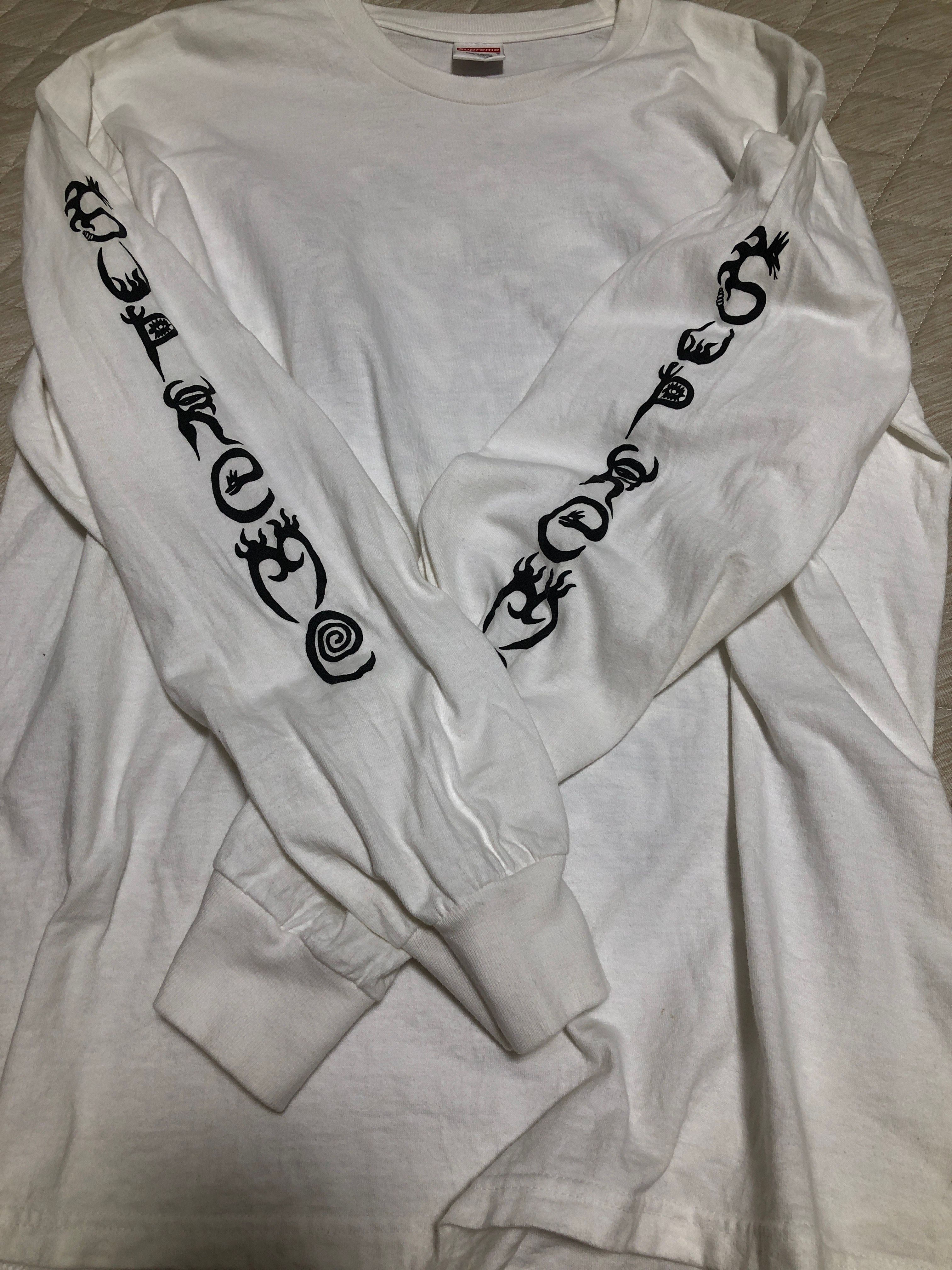 Supreme Clayton Patterson L/S Tee "White"