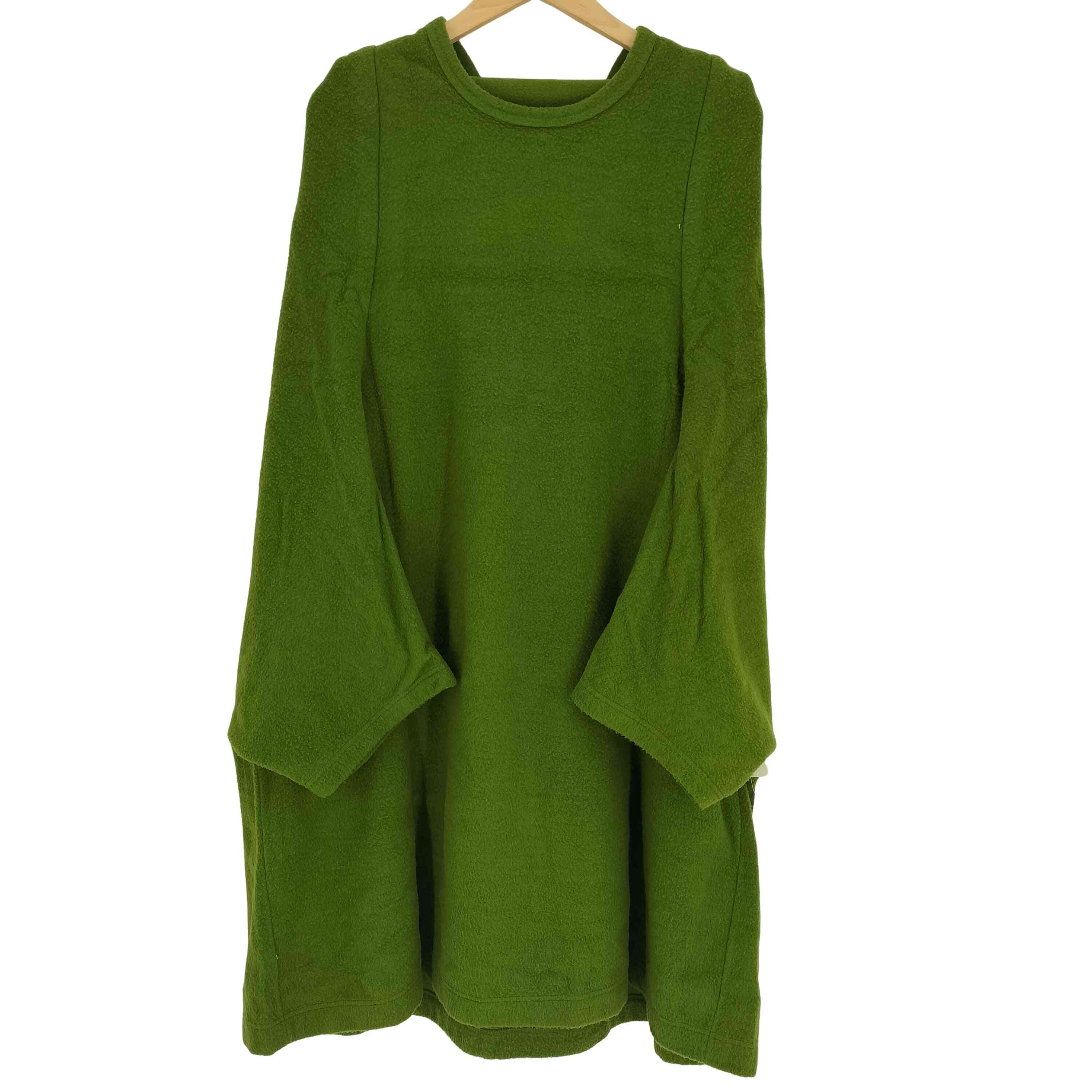 90S 96AW Flowerring Clothes フラワーリングクローズ期 アクリルフェルト ドロップスリーブ 変形 ワンピース AD1996【1140077556969】