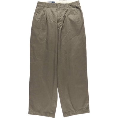 古着 ラルフローレン Ralph Lauren POLO by Ralph Lauren ツータック チノパンツ メンズw30相当/eaa550878