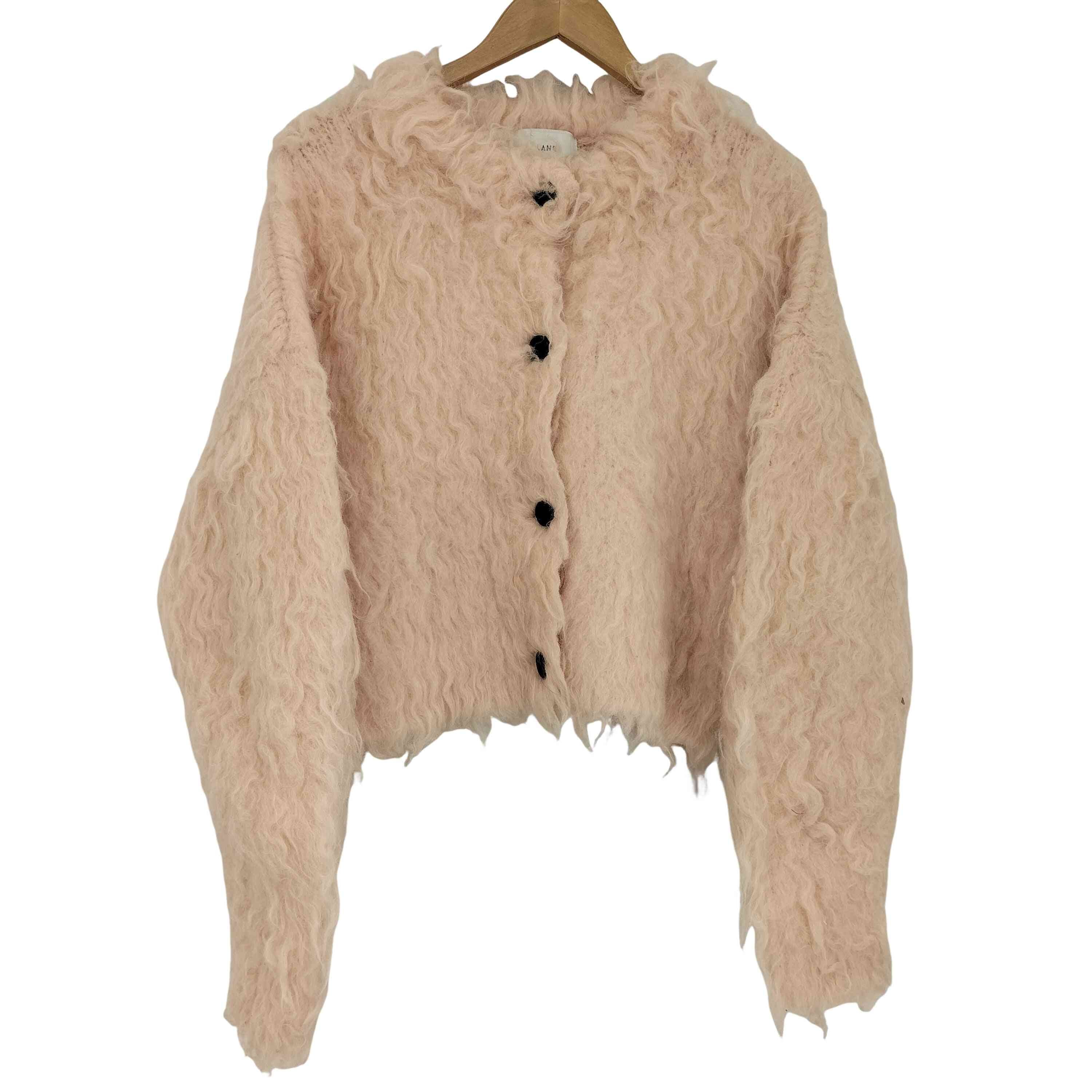 SHAGGY SHORT KNIT CARDIGAN【1141037346767】