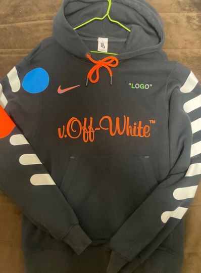 OFF-WHITE / Nikelab Mercurial NRG X Hoodie "Black"