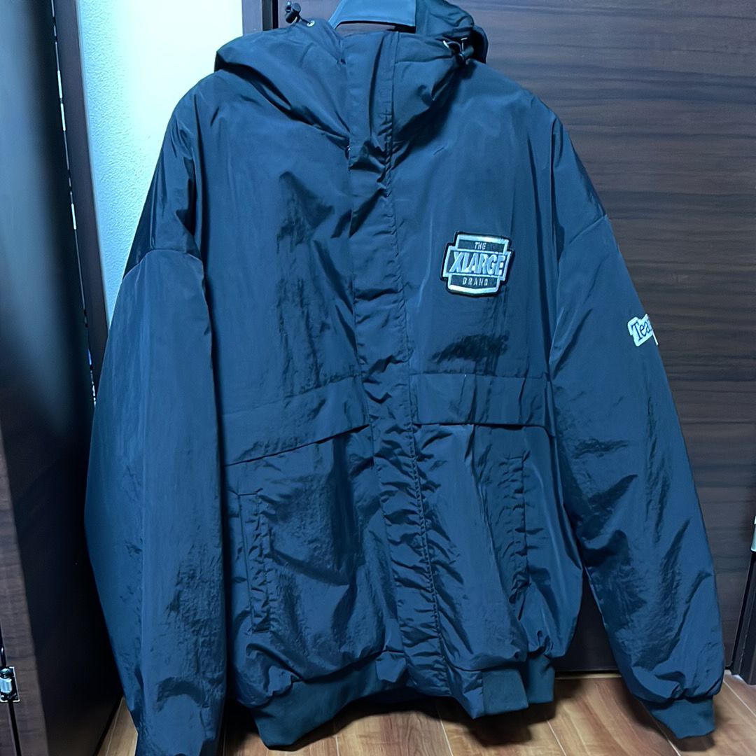 XLARGE Nylon Puffer Jacket "Black"