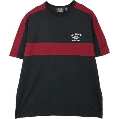 古着 ラルフローレン Ralph Lauren POLO JEANS COMPANY 半袖 ロゴTシャツ メンズL相当/eaa621675