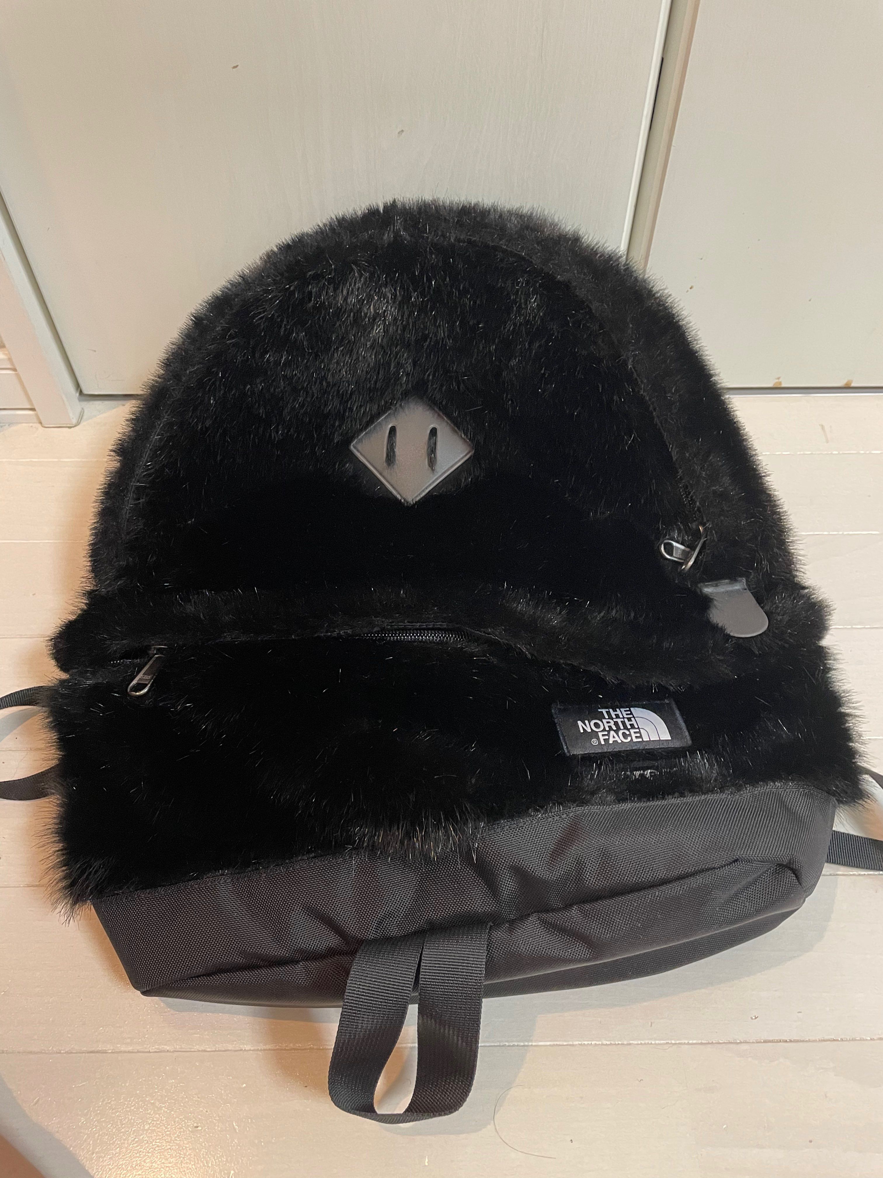 Supreme x The North Face Faux Fur Backpack "Black"