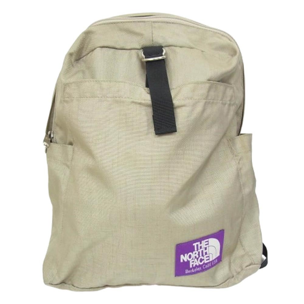 THE NORTH FACE ノースフェイス バックパック NN7753N PURPLE LABEL パープルレーベル Book Rac Pack M ブック ラック パック リュック カーキ系【中古】