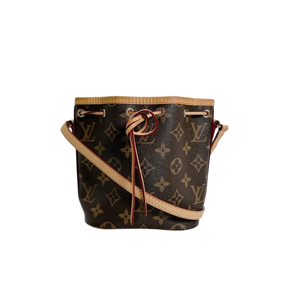 ルイヴィトン LOUIS VUITTON ナノノエ M41346 モノグラム ショルダーバッグ