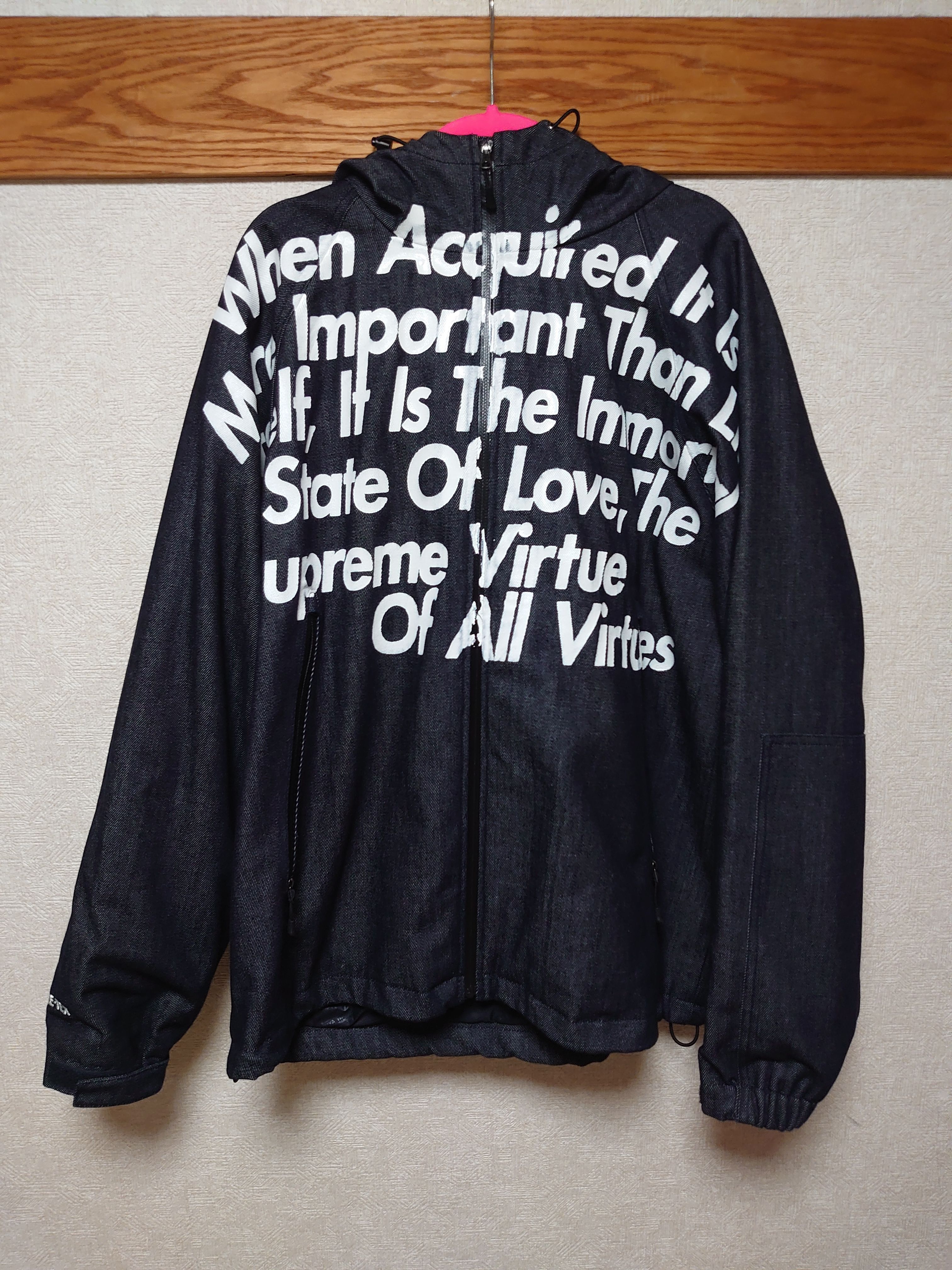 Supreme / JUNYA WATANABE COMME des GARCONS MAN GORE-TEX Denim Parka "Indigo"