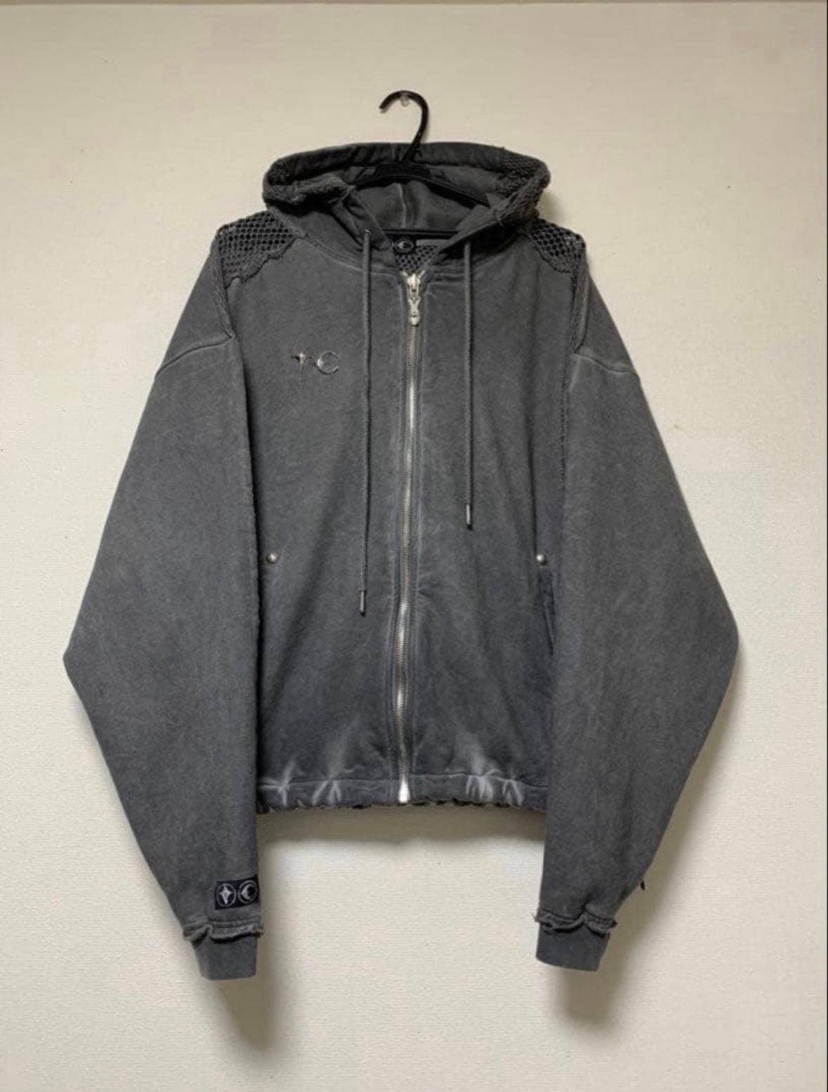 THUG CLUB DEM Zip-Up "Grey"