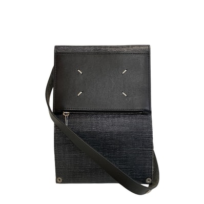 メゾンマルジェラ Maison Margiela ポーチ ステッチ フォンケース S35UI0515 ブラック