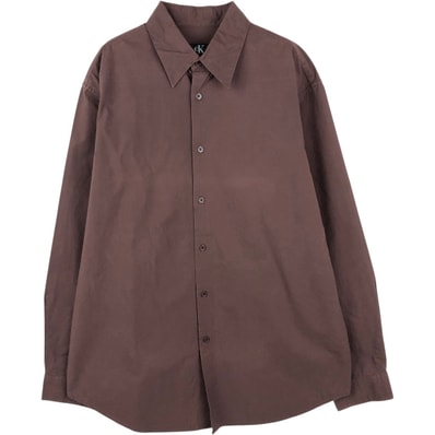 古着 90~00年代 カルバンクライン Calvin klein 長袖 コットンシャツ メンズM相当 ヴィンテージ/eaa659974