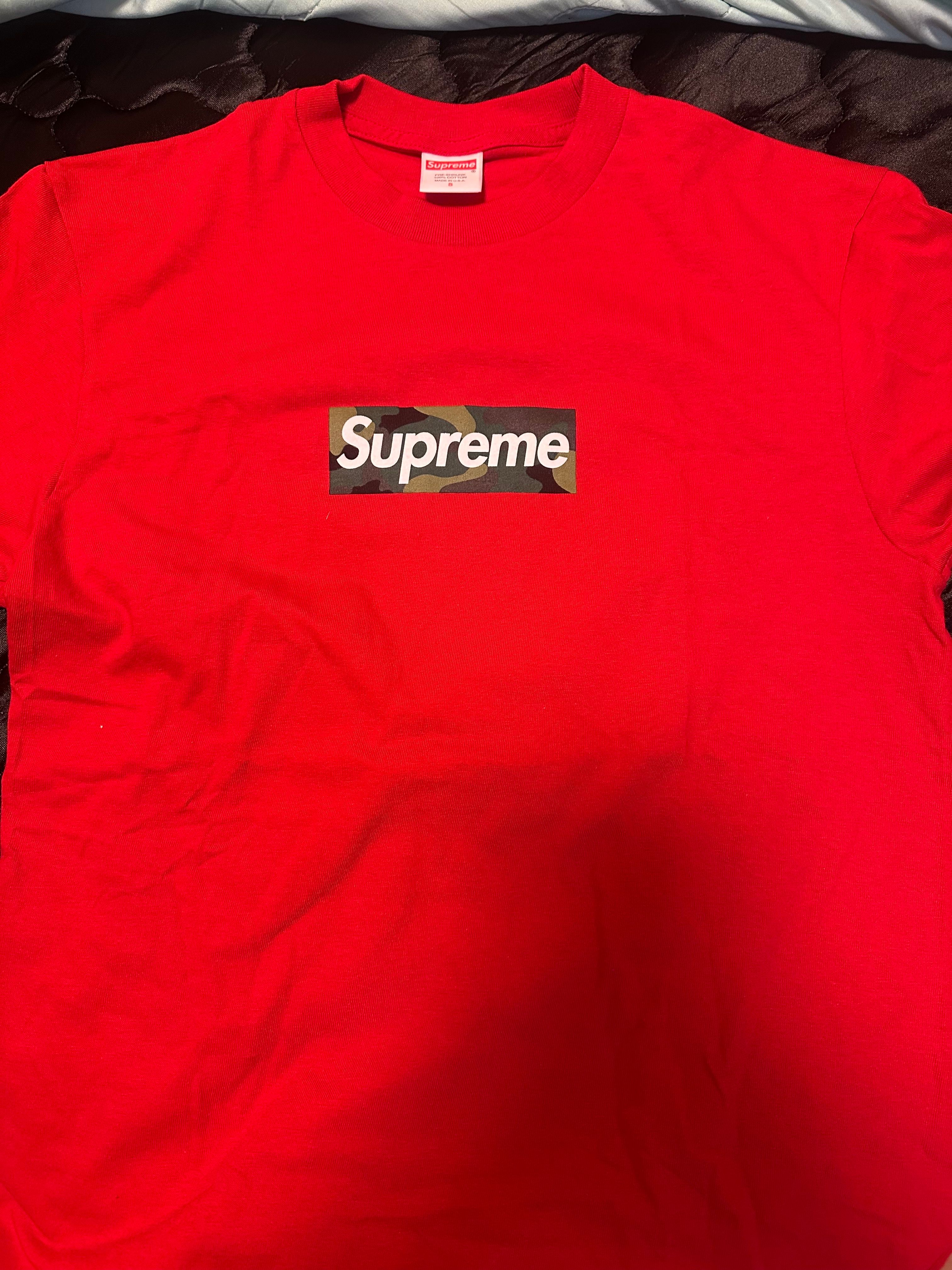 Supreme Box Logo Tee "Red" (23FW)