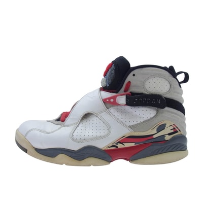 NIKE ナイキ スニーカー 305381-103 【観賞用】Air Jordan 8 Retro Bugs Bunny (2013) エア ジョーダン 8 レトロ バッグス バニー ホワイト系 27.5cm【中古】