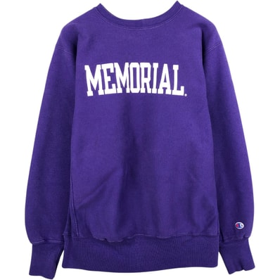 古着 90年代 チャンピオン Champion REVERSE WEAVE リバースウィーブ 刺繍タグ カレッジスウェットシャツ トレーナー USA製 メンズL相当 ヴィンテージ/eaa633777