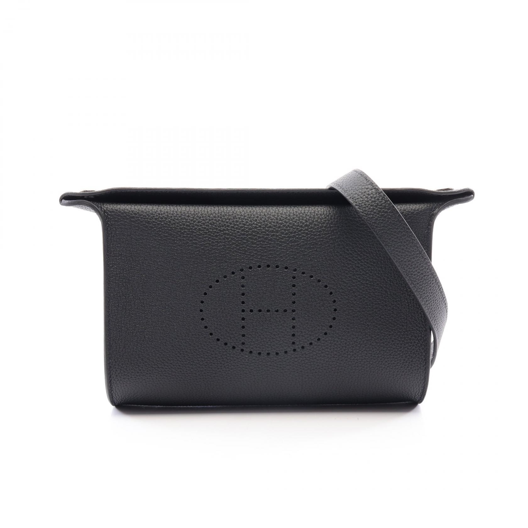 エルメス HERMES ヴィド ポッシュ ショルダーバッグ バッグ トゴ トゴ レディース ブラック系 【中古】