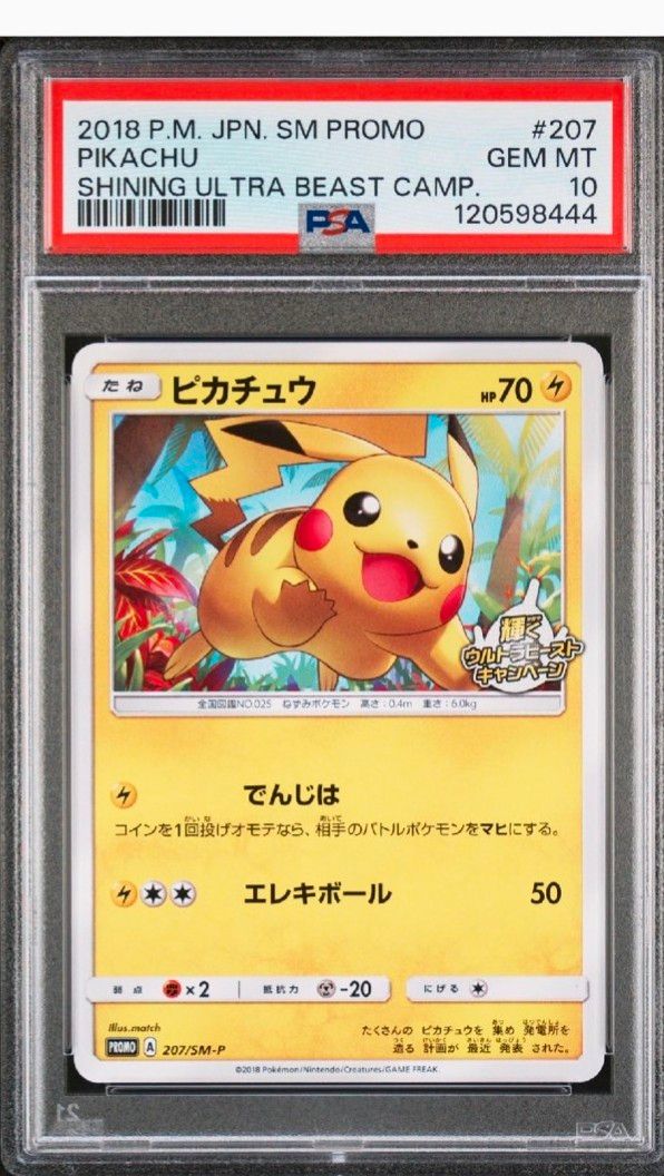 ピカチュウ: プロモ [SM-P 207](プロモーションカード「SM-P」)