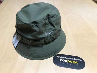 Wtaps JUNGLE 01 / HAT / NYCO. RIPSTOP. CORDURA "Olive Drab"