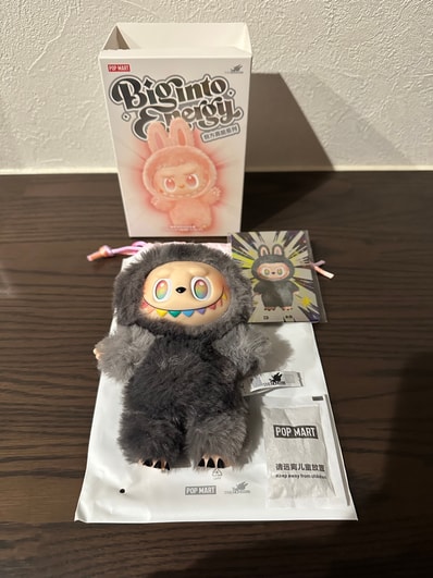 POP MART THE MONSTERS (LABUBU) Big into Energy Series Plush Pendant ID (Secret)