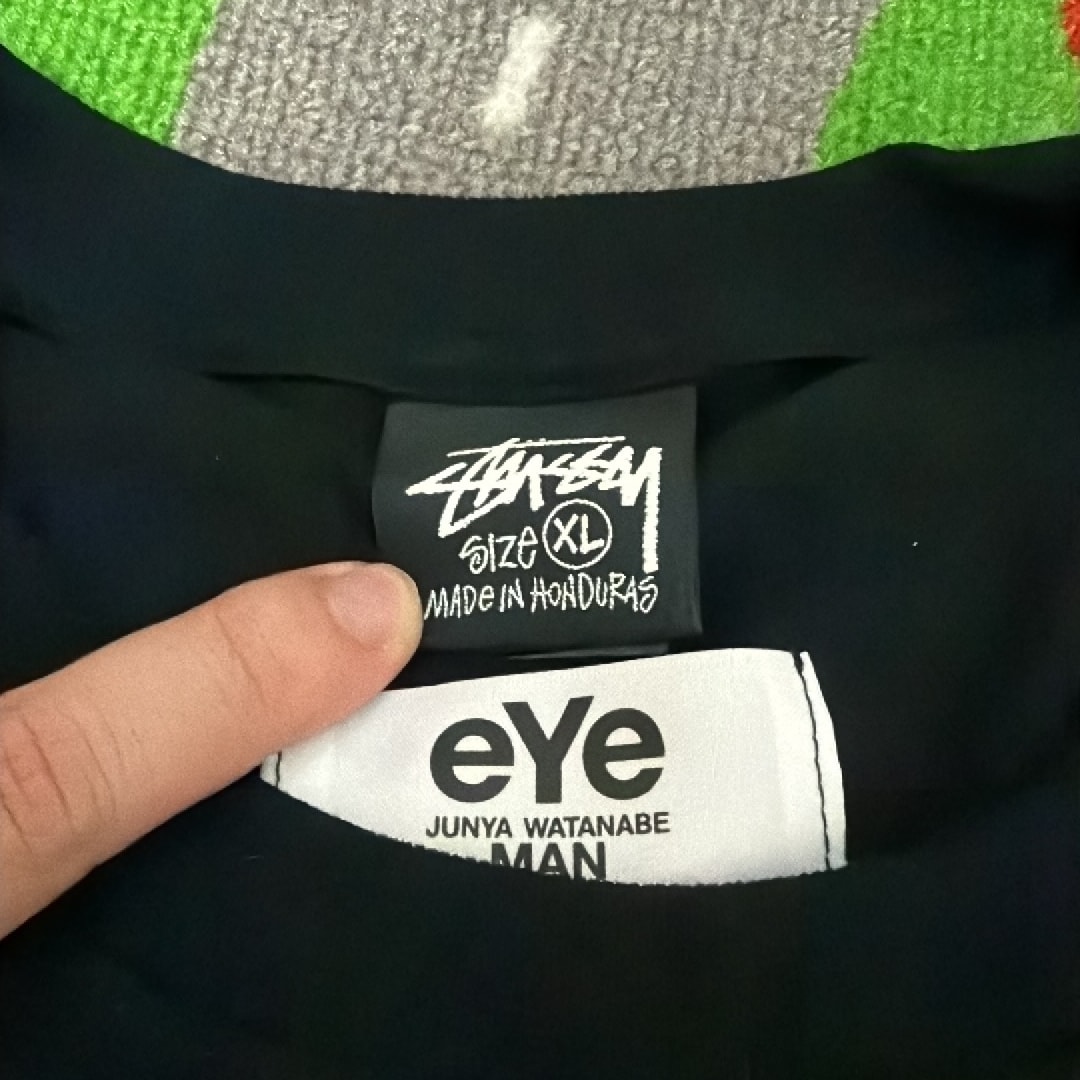 eYe JUNYA WATANABE MAN x Stussy W-Name Venus Back Print T-Shirt "Black"