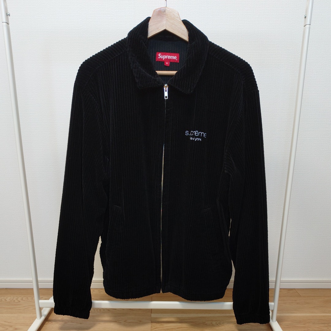 Supreme Wide Wale Corduroy Harrington Jacket 