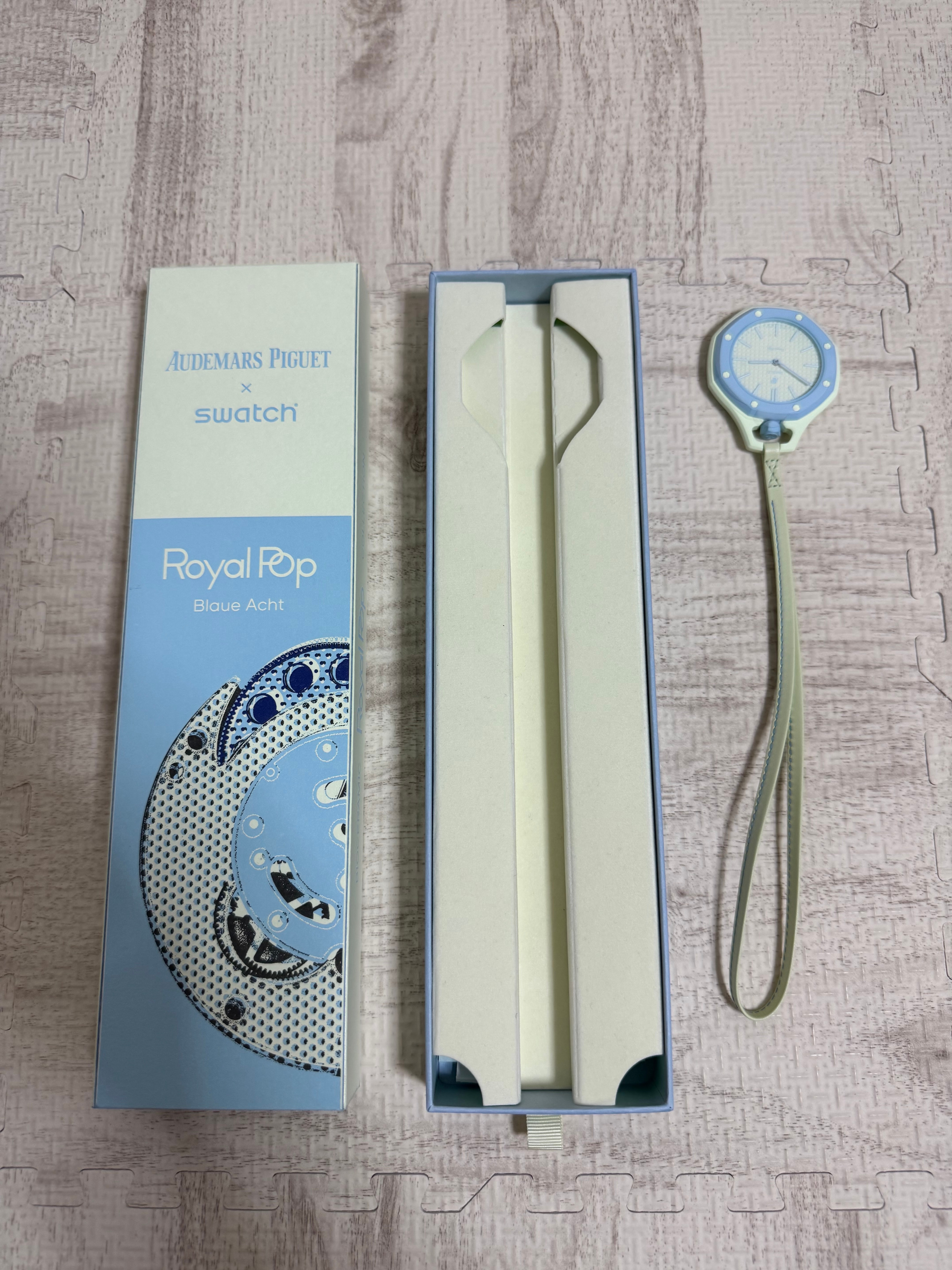 新品・正規品 Swatch ロイヤルポップオーデマピゲBLAUE ACHT