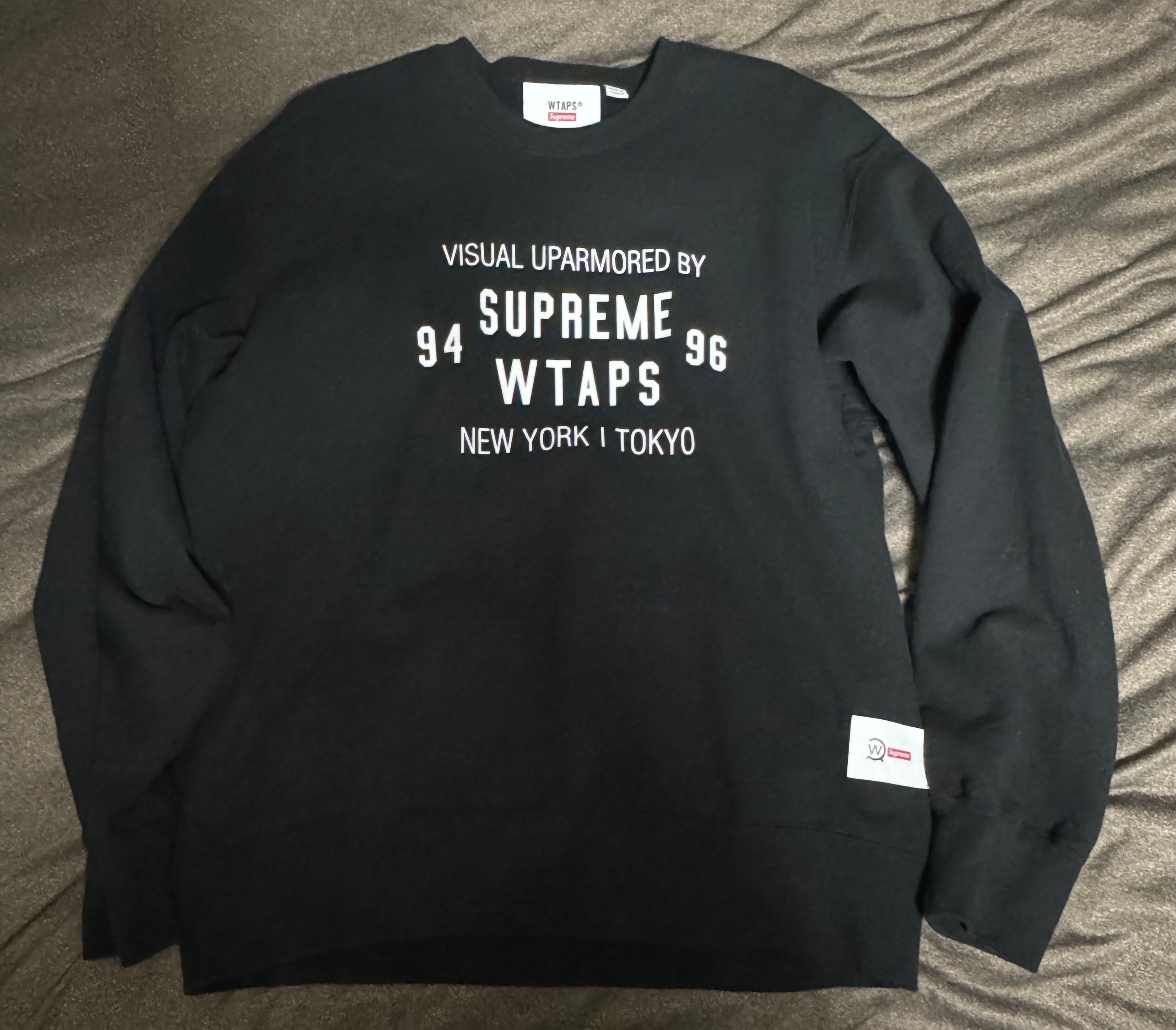 Supreme / WTAPS Crewneck "Black" 21274SPD-CSM03S