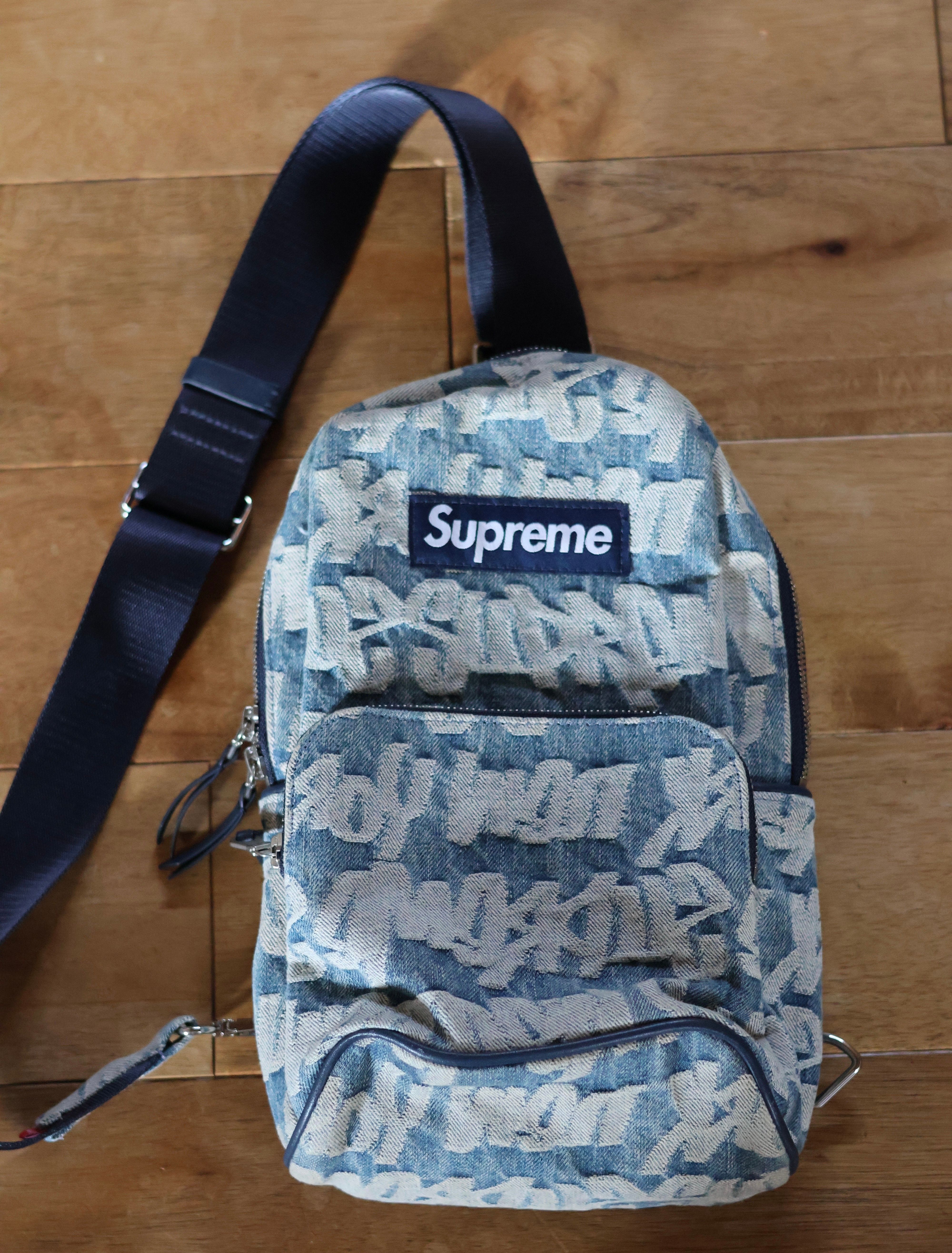 シュプリーム ファット ティップ ジャカード デニム ウエスト バッグ \"ブルー 楽天市場】Supreme / シュプリームFat Tip Jacquard Denim Waist Bag