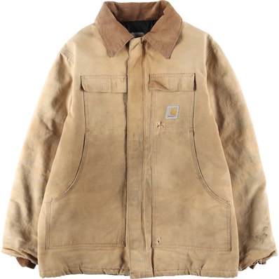 古着 カーハート Carhartt トラディショナルコート 中綿入り ダックワークジャケット メンズXL相当/eaa613319