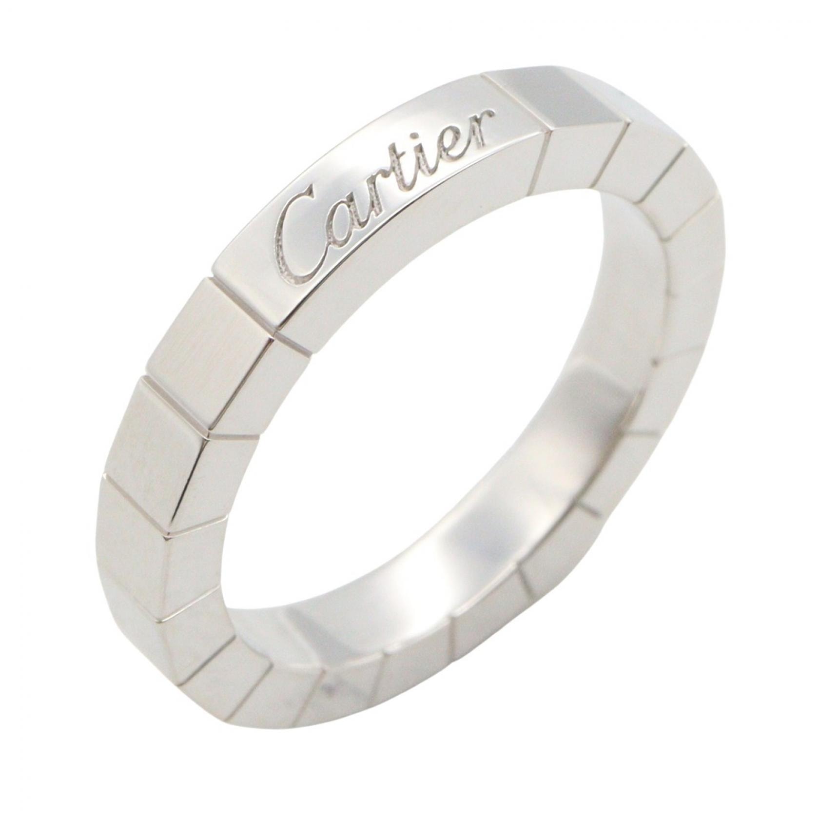 カルティエ CARTIER ラニエール リング リング・指輪 ジュエリー K18WG(ホワイトゴールド) メンズ レディース シルバー系 【中古】