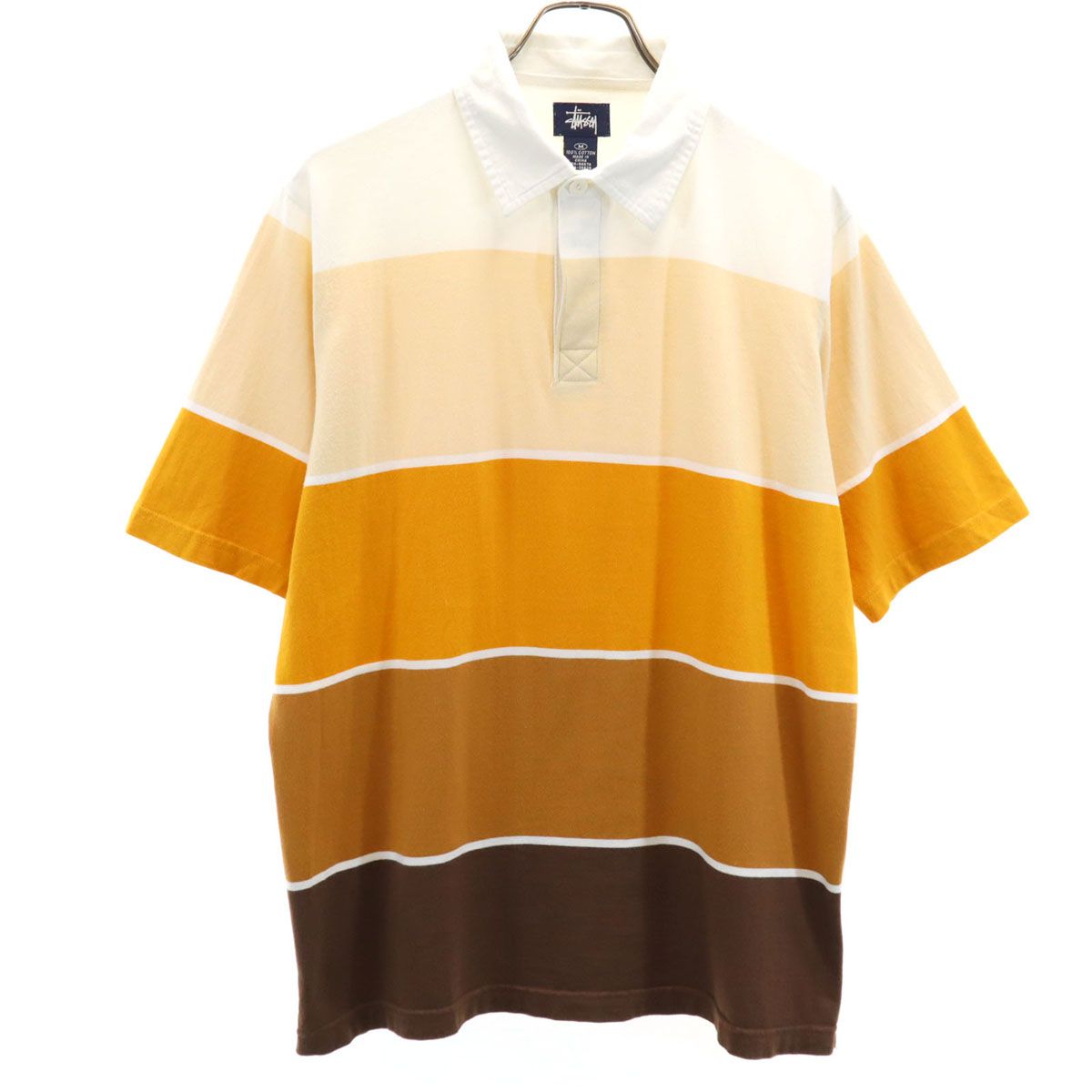 STUSSY 90s 半袖 ポロシャツ
